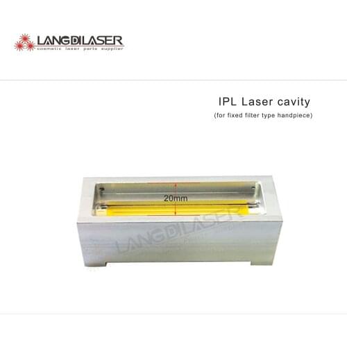 IPL handpiece reflector cavity for filter fixed IPL handpiece,include:lamp flow tube,silver reflector , aluminum cavity