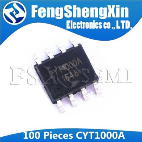 100PCS CYT1000A SOP8 CYT1000 SOP CYT1000AE SOP-8 SMD high power factor linear constant current LED chip