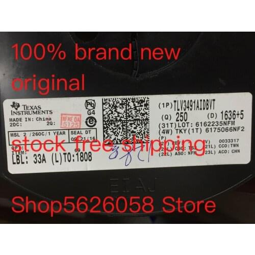 TLV3491AIDBVT SPT23-5 100% new original 50PCS/LOT STOCK