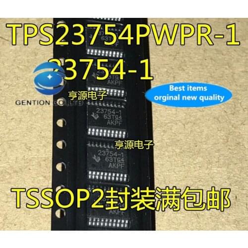 10PCS TPS23754PWPR-1 23754-1 TSSOP-20 Ethernet controller chip in stock 100% new and original