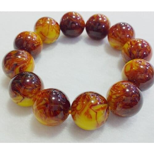 2018 Time-limited Bangle Pulseiras Viking Bracelet Two Generation Poland Amber Beeswax Bracelet Old Hand On Honey Mens Fashion