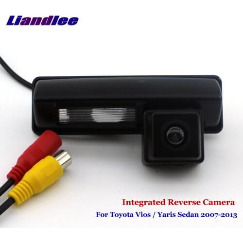 AUTO CAM For Toyota Vios Yaris Sedan 2007 2008 2009 2010 2011 2012 2013 Car Rear View Parking Camera Rearview Reverse Camera HD