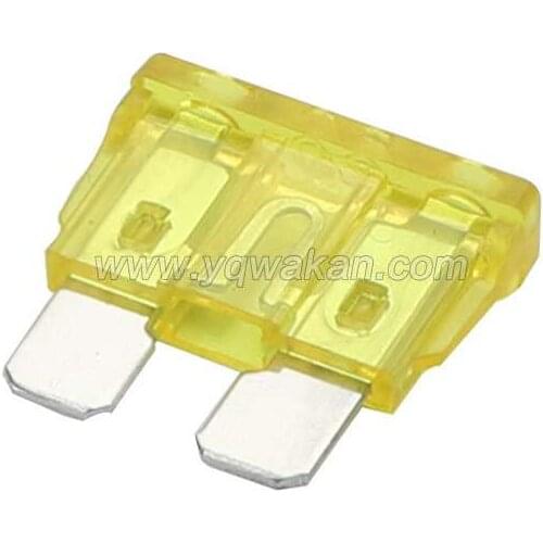 Free shipping 20pcs Auto car Fuses Blade for auto connector medium type fuse blade 20A