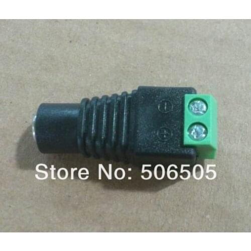 CCTV Camera Connector cat5 to DC male 5.5 x 2.1mm DC Power Jack 10pcs/lot