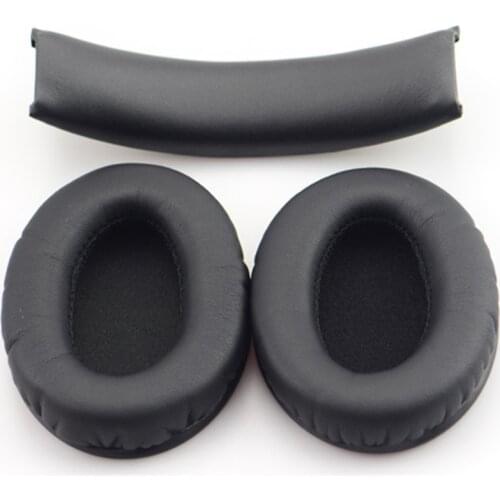 A pair of replacement foam high-quality head cushion earphone repair parts for Monster Beats Dr. Dre Studio 1.0 earphones