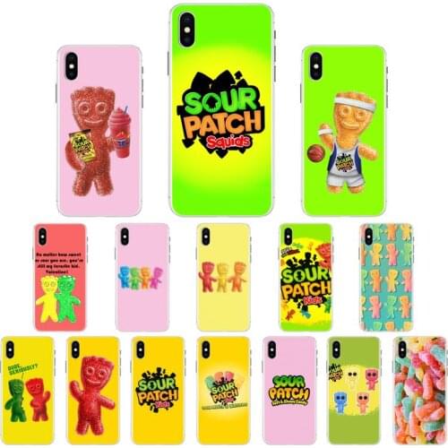 FHNBLJ Cute Candy Sour Patch Kids Phone Case for iphone 11 Pro Max X XS MAX 6 6s 7 8 Plus 5 5S 5SE XR SE2020