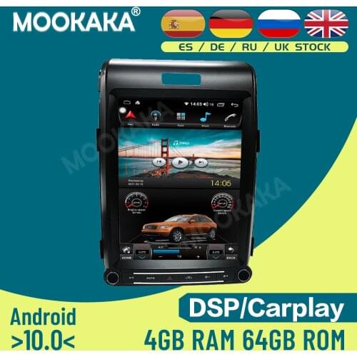 For Ford F250 Android 10.0 128G Car Multimedia Player GPS Navigation Auto Radio Stereo Head Unit Recorder Audio DSP