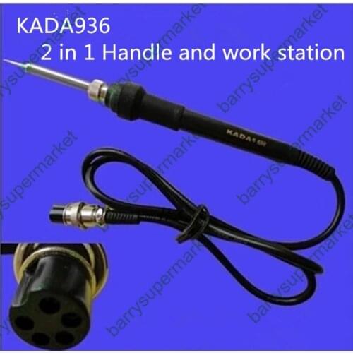 Long life HAKKO 937 936/KADA 220V 60W 852D+ Thermostat work station Soldering iron 2 in1 handle and work station Electric iron