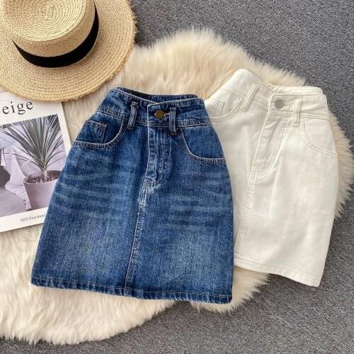 Foamlina Denim Pencil Skirts