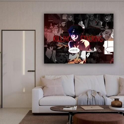 Killing Stalking Modern Style Art Anime Wall Art Poster Canvas Painting Prints Picture for Living Home Bedroom Decoration