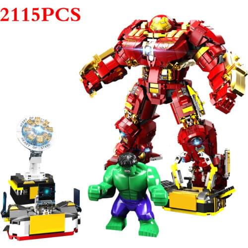 Classic 1450PCS City War Super Armor Robot Building Blocks Military Warrior Mecha Figures Weapon Bricks Toys Man For Children