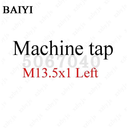 M13.5x1 tap HSS Steel Metric Thread Tap Tapping Tool Spiral Point Straight Fluted Screw Taps Tool Hand Tap Drill M13.5 x 1