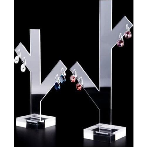 Earring stand jewellery holder jewelry organizer earing showcase for bracelet & earrings hair pin clip accessories display rack