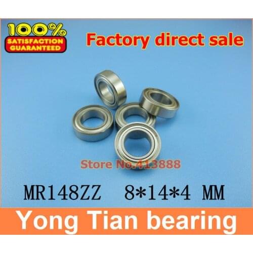 1pcs) High quality ball bearing (stainless steel 440C material) SMR148ZZ 8*14*4 mm ABEC-5 Z2
