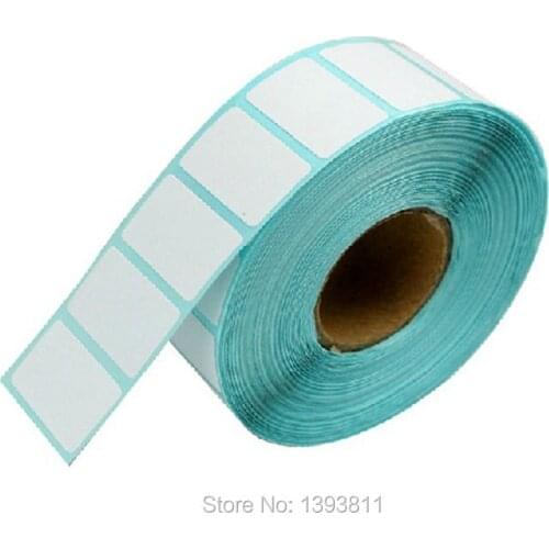 Sticker 25*15mm 1500 Pcs / Roll Thermal Label For Supermarket Label Logistics Label Price Label Free Shipping