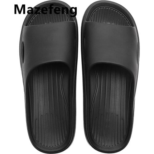 Flat Shoes Men Summer Non-slip Flip Flops Home Slippers Male Slipper Comfortable NEW Men Indoor Floor Zapatillas De Hombre