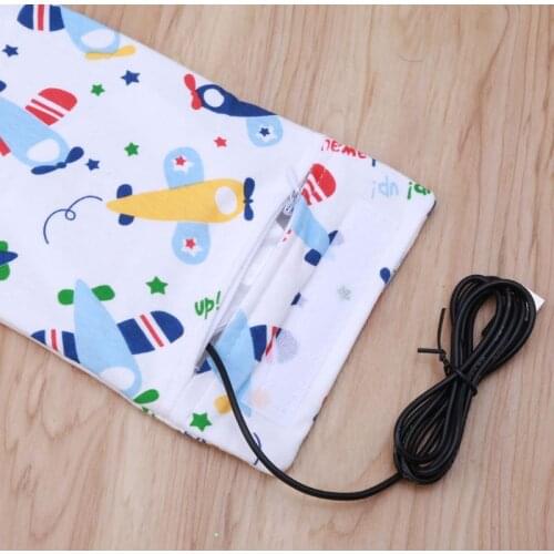 USB Milk Water Warmer Travel Stroller Insulated Bag Baby Nursing Bottle Heater
