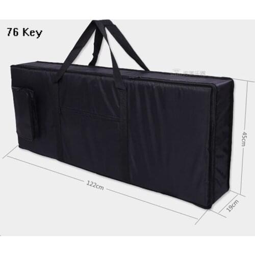 Thickened waterproof electronic piano cover case for electronic organ Thicken 76 key universal Instrument keyboard bag