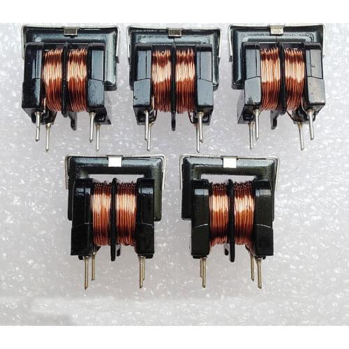 Uu9.8 common mode choke Inductors 0.25 copper wire 2.5A bifilar winding Inductance 20MH uu9.8 filter 100pcs