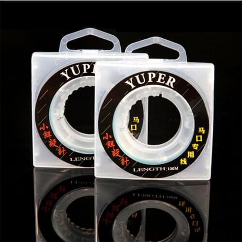 1pcs Luya Line 100m 0.8 Code Main Line Subline for Sea Fishing Pole Nylon Carp Fish Goods Fishery Accessories Equipment Tackle