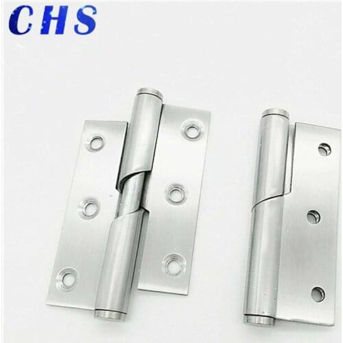 1PCS Thick Stainless Steel 3 Inch 4 Inch Lifting Hinges Bathroom Hinge Automatic Closing Door Hinges Toilet Door Detachment