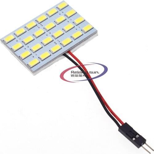 3W 24 Led Board 12V Car Interior Dome Reading Lamp Light Super Bright Energy Saving Lamp Board 5730
