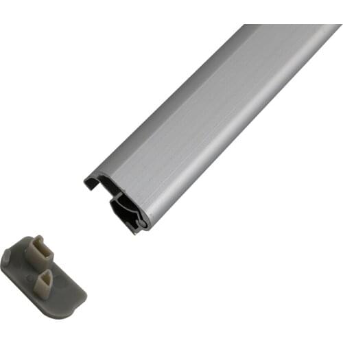 50CM aluminium clip on poster hanger strip supermarket advertising banner poster clip rails