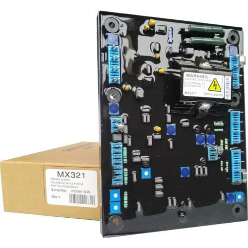 Chinese own Factory production Generator AVR MX321 for Brushless Automatic Voltage Regulator MX321 for diesel generator