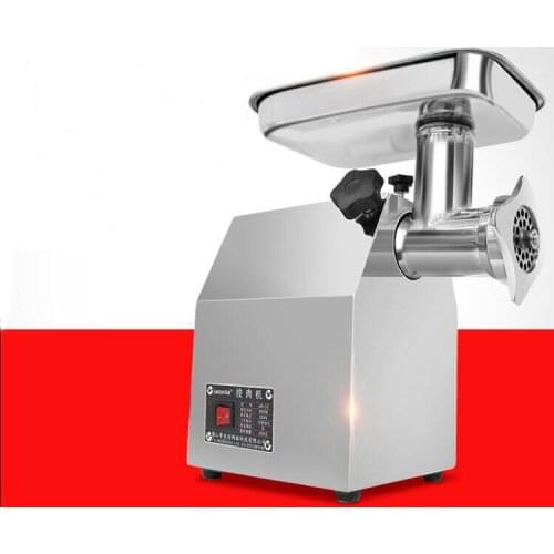 Stainless steel automatic multi-function meat grinder, household small high-powered minced meat and meat stuffing machine