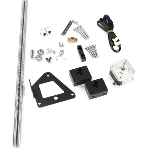 3D Printer Part Ender-3 Aluminum Dual Z Axis Lead Screw Upgrade Kit for Ender-3 Pro