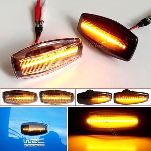 Dynamic Blinker LED Side Marker Light For KIA Sedona MK2 3 Opirus Flasher Turn Signal Lamp For Hyundai XG Tucson Terracan Matrix