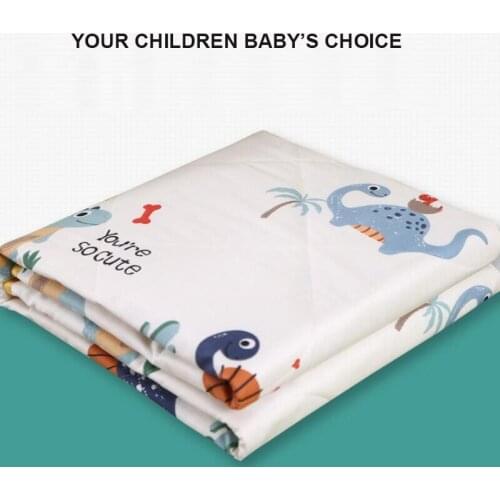 Baby Kids Children Summer Blanket Quilt 110*150cm Children Air-Conditioner Room Sleeping Blanket Kids Nap Quilt Blanket