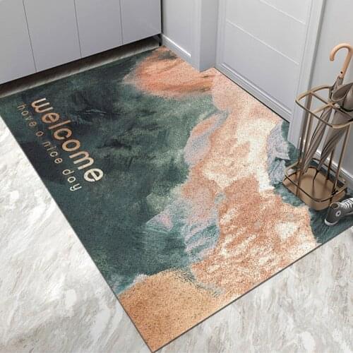 Printed Home Doormat Living Room Mat Kitchen Mat Bath Mat Custom Mat Carpet Front Entrance Door Mat Carpet Hallway Anti-slip Mat