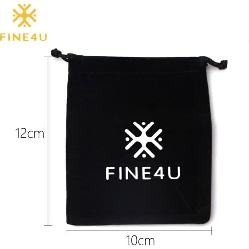 F4U P004 Velvet Pouch Packages for Dropshipping