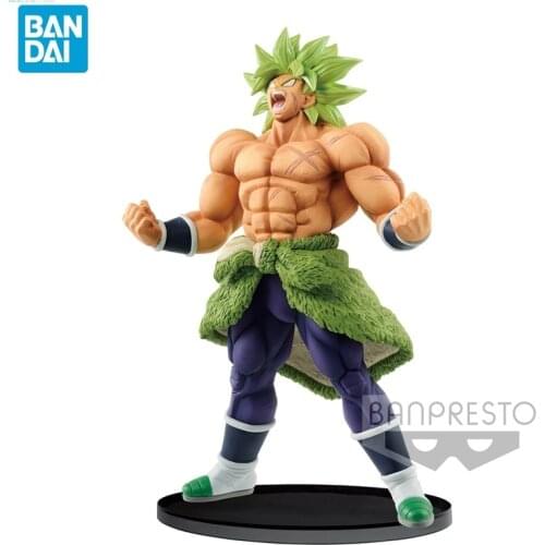 BANDAI Dragon Ball Z Super WORLD FIGURE COLOSSEUM Saiyan Broli Action PVC Collection Model Toy Anime Figure Toys For Kids