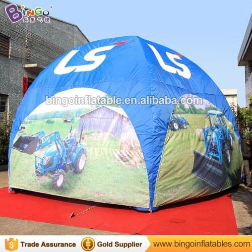 Customized 6 Meters Inflatable Air Dome Tent With Logo Printing / Outdoor Advertising Event Booth For Sale