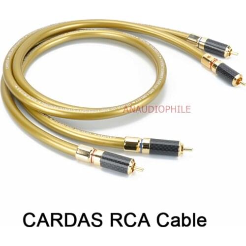 HiFi RCA Cable HEXLINK Golden 5C Interconnect Audio Cable 4N OFC Preamp DAC HiFi RCA Cable