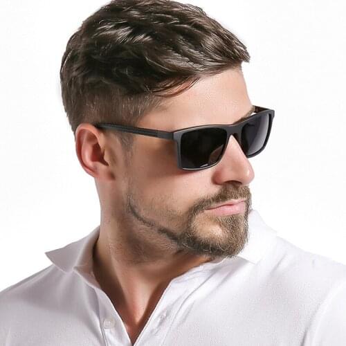 High Quality Sunglasses Casual Sunglasses Men Exquisite Texture Mirror Foot Frosted Polarizer Business Glasses Prescription