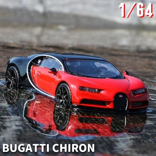 New 1/64 JKM Bugatti Veyron Chiron Alloy Car Model Diecasts & Toy Vehicles Toy Cars Kid Toys For Children Gifts Boy Toy