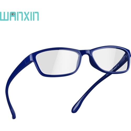 WANXIN Blue Light Blocking Glasses,Trendy Eyeglass Frames,Reduce Headaches&Eyestrain,Stylish for Women/Men