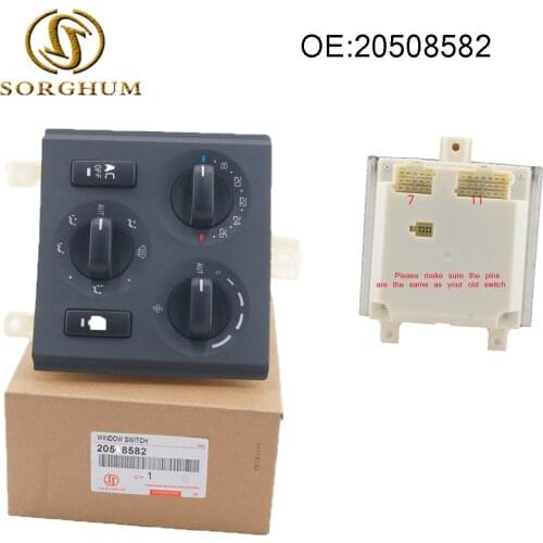 24V Switch Panel Climate Heater Control For Volvo Truck Combined Switches 20508582 85115380 20853478 21272395