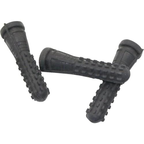 50Pcs 9.2 cm Black High Quality Poultry Plucking Fingers Hair Removal Machine Glue Stick Chicken Plucker Beef Tendon Material