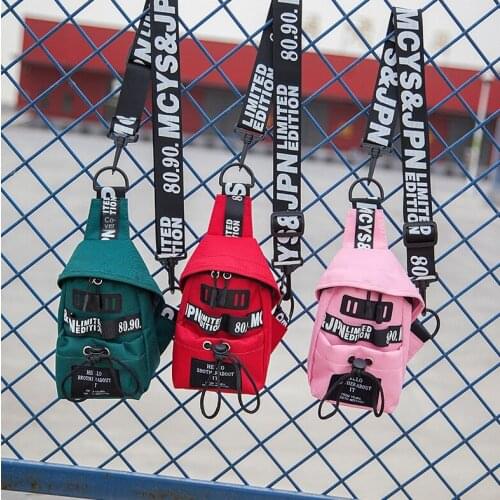 Bag Womens Harajuku Crossbody Bag Womens Bag Fashion Oxford Phone Bag Chest Pack