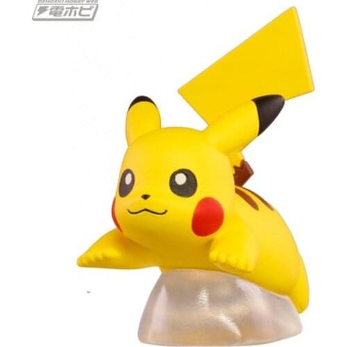 TAKARA TOMY Genuine Gashapon Toys Pokemon Kanto Region Pikachu Eevee Charizard Vileplume Blastoise Cute Action Figure Toys