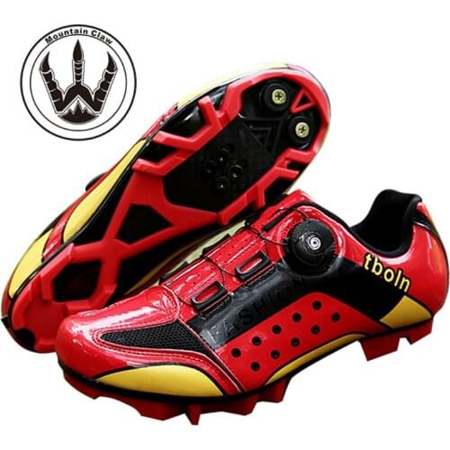 Road bike shoes men and women MTB bike shoes ultra light bike sports shoes self-locking professional breathable