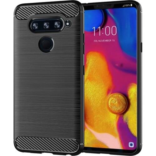 For LG V40 Shockproof phone case cover for LG V40 ThinQ LGV40 V 40 LM-V405QA V405TA V405UA Slim Armor case Back cover Etui