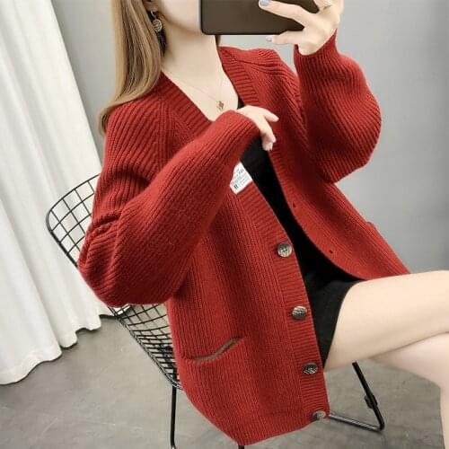 Spring sweater coat womens spring 2021 womens spring dress new womens knitted cardigan sweater in 2021