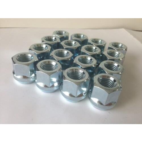 20PCS OPEN END BULGE ACORN WHEEL LUG NUTS 12X1.5 ZINC FINISH for GMC jimmy 1995-2002