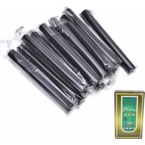 30Pcs Moxibustion Moxa Wormwood smokeless Moxa stick Handmade Acupuncture Massage good for the health Hot Sell