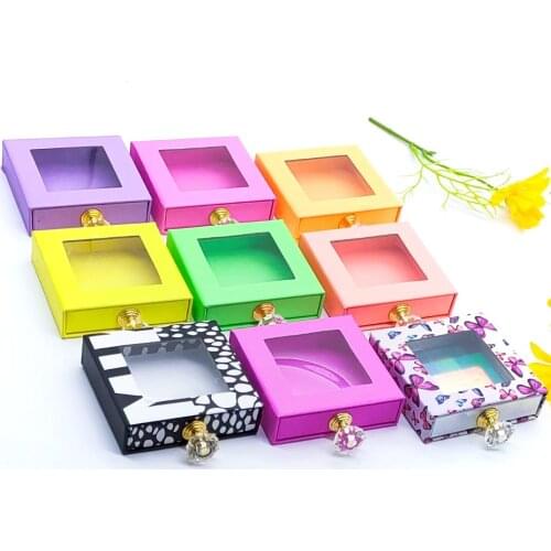 3d Faux Mink Natural Fake Lashes New Eyelash Packaging Boxes Design In Bulk Wholesale Full Strip Eyelashes Custom Logo Availabl